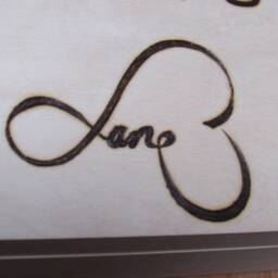 Full Name Memory Box With Elegant Heart Shape Design Name Within. Large Keepsake Box - thumbnail 3
