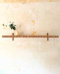 Rippling Scalloped Oak Art Deco Floating Shelf - Modern Fluted Wall Decor Scandi Scallop Storage
