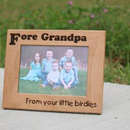 Personalized Photo Frame - Laser Engraved - thumbnail 3