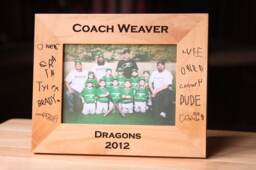 Personalized Photo Frame - Laser Engraved - thumbnail 1