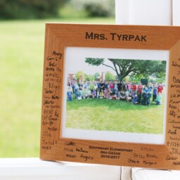 Personalized Photo Frame - Laser Engraved - thumbnail 2