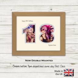 18Th Photo Frame Birthday Number Special Gift Word 9x71179F By Photos in A Word - thumbnail 1