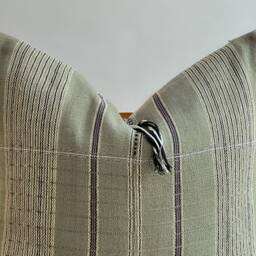 Hand Woven Natural Fiber Pillow Cover - thumbnail 2