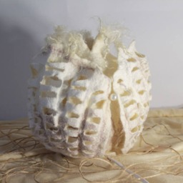 Felted Lamp. Wool Lamp, Night Light. Ukrainian Seller Ukraine Kyiv - thumbnail 3
