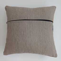 Afghan Handmade Cushion Cover, Decorative Throw Pillow Kilim Rug 16''x16''/40x40 cm - thumbnail 4