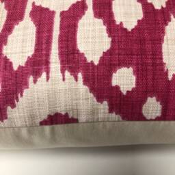 "Iliv Marrakech Begonia Pink Ikat Aztec Print Cushion Cover 16"" 18"" 20"" 22" - thumbnail 3