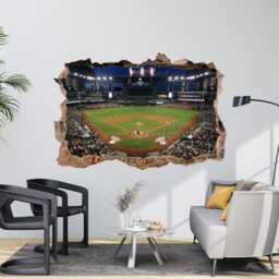 Chase Field Sticker Stadium Decal Baseball Wall Art Decal Fan Gifts Art Sticker Sport Wall Prints - thumbnail 4