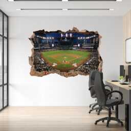 Chase Field Sticker Stadium Decal Baseball Wall Art Decal Fan Gifts Art Sticker Sport Wall Prints - thumbnail 3