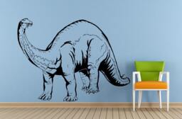 Dinosaur Ancient Reptile Animal Aegyptosaurus Predator Window Or Wall Car Vinyl Peal & Stick Removable Sticker Decal L1508 - thumbnail 1