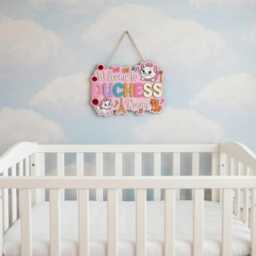 Aristocats Marie Cat Nursery Name Sign, Personalized 3D Wood Wall Decor, Paris Pink Girls Room Door Hanger, Custom Sign Gift - thumbnail 3
