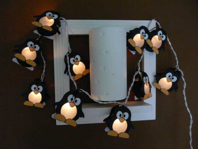 Penguin String Lights For Children's Rooms - Various Designs - image 1