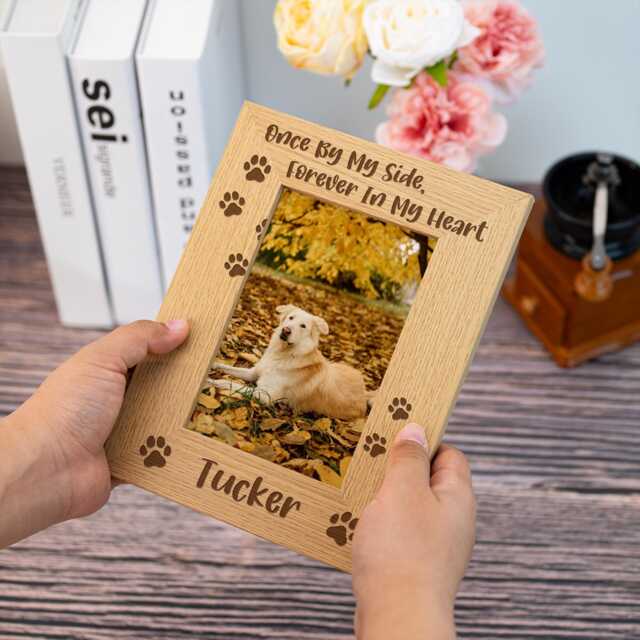 Personalised Pet Memorial Gift For Dog Mom Photo Keepsake Cat Gift, Dog Picture Frame Loss Sympathy Gog Gifts - image 1