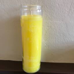 Yellow Candle - 7 Day Ritual Burn Hand-Poured Pagan Ceremony Wicca Sacred - thumbnail 4
