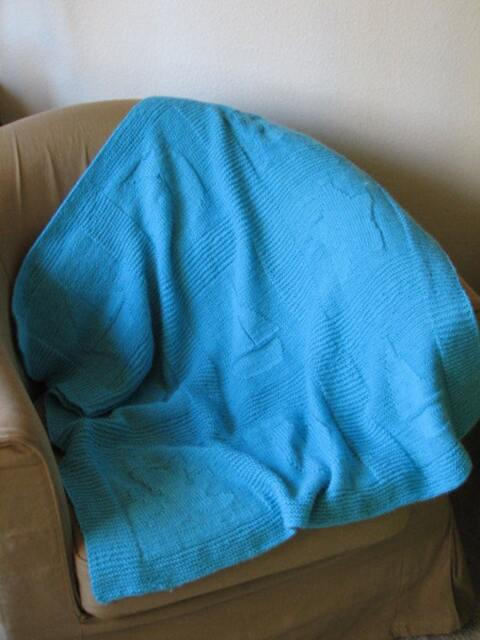 Custom Made Baby Blanket, Wool Double Sided Boy For Order - image 1