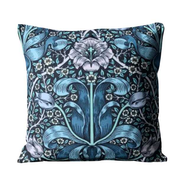 William Morris Spring Thicket Cushion Cover Arts & Crafts Velvet Pillow - image 1