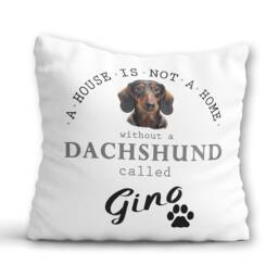 Dachshund Cushion Dog Mum Birthday Gift Personalised Dogs Name Pillow Owner Him Her Dad Friend Lover Home Decor - thumbnail 2