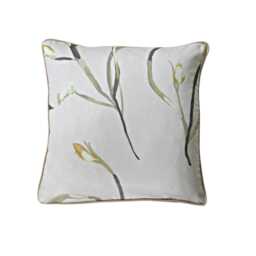 Harlequin Saona Cotton Cushion Cover Ochre Linen Throw Pillow - thumbnail 1