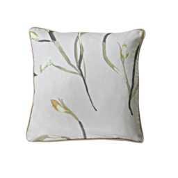 Harlequin Saona Cotton Cushion Cover Ochre Linen Throw Pillow - thumbnail 1