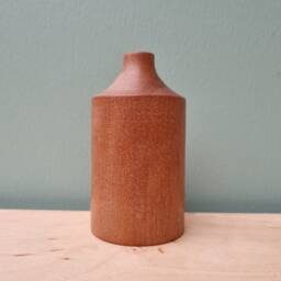Small Wooden Bud Vase - Sapele Dried Flower Display. Homeware Arranging 181103 - thumbnail 2