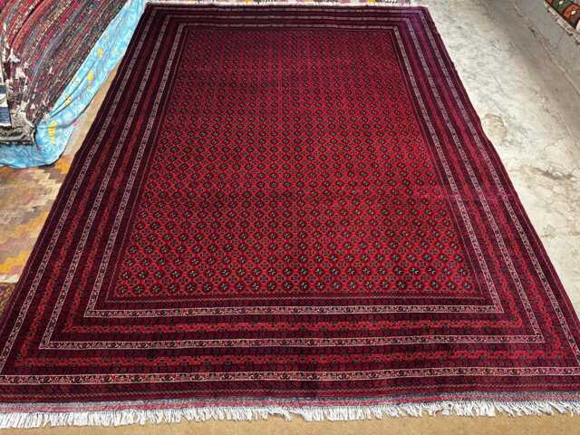 10??13 Ft Afghan Handmade Wool Rug, Carpet For Living Room - image 1