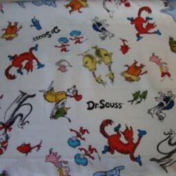 Dr. Seuss Cotton Valance, Kids Window Topper - 42x14 - thumbnail 3