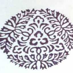 Lavender Purple Pillow Cover, Cushion Cover Purple, Medallion Pillow, 20x20 Decorative Pillows, Covers - thumbnail 3