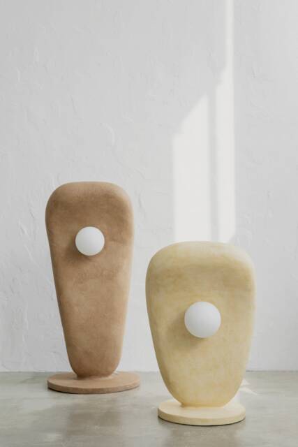 Modern Clay Floor Lamp - Zakohani Xxl, Organic Design - image 1