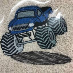 Monster Truck Towel Personalised - thumbnail 3