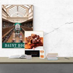 Tiffin The Velvet Print, Food Lover Pun, Librarian Gift - thumbnail 2