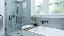 Handmade Rustic Wood Bath Caddy Freestanding Tub Tray, Over-Bath Shelf With Stoppers - thumbnail 1