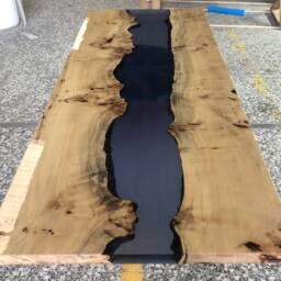 River Table Dining Table, Rio Epoxy Resin Epoxy - thumbnail 1