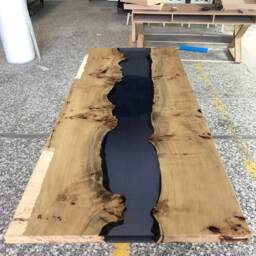 River Table Dining Table, Rio Epoxy Resin Epoxy - thumbnail 4
