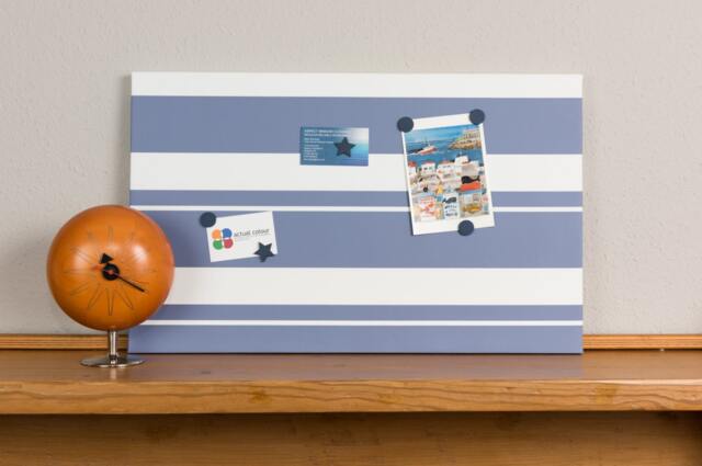 Denim Stripe Magnetic Noticeboard - image 1