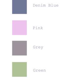 Denim Stripe Magnetic Noticeboard - thumbnail 2