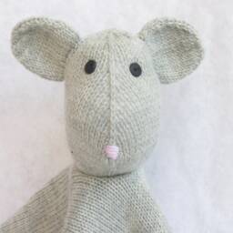 All Natural Baby Merino Security Blanket - thumbnail 2