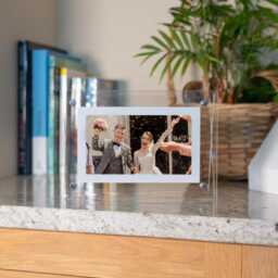 Wedding Digital Photo Frame With Personalised Gift Box, Anniversary Frame, Memories, Perfect Gift, Video - thumbnail 1