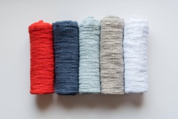 Linen Waffle Wave Hand & Face Towels in Various Colors Towel Set, European Flax Linen
