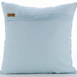 "Designer Lattice, Trellis, 3D Light Blue Euro Size Pillow Cover 24""x24""/26""x26" - thumbnail 3