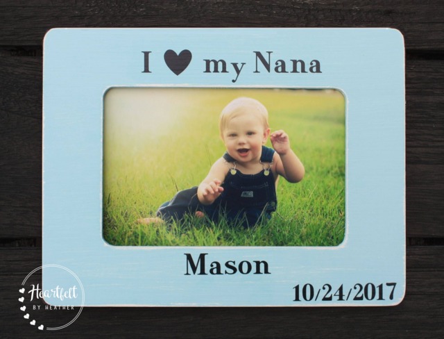 Personalized Nana Picture Frame - Hand-Painted 4x6 Keepsake - image 1
