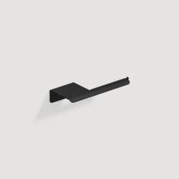 Modern Black Toilet Paper Holder Steel Bathroom Organizer - Rustproof - thumbnail 2