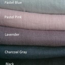 Linen Pillowcase in Charcoal Gray Standard, Queen, King - thumbnail 4