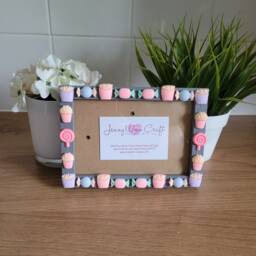 Colourful Junk Food Resin Decal Deep Box Photo Frame 4 X 6 Inches - thumbnail 4