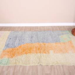 Vintage Boujaad Rug, Authentic Moroccan Rug 5x8 Ft - thumbnail 3