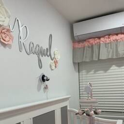 Baby Name Sign Nursery Decoration Gold For Wall - thumbnail 4