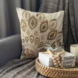 "Handmade Throw Pillow Custom 16""x16" - thumbnail 3