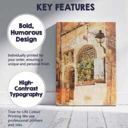 Historic European Stone Street Architecture Watercolour Canvas Wall Art Print Decor Picture Ready To Hang - thumbnail 2