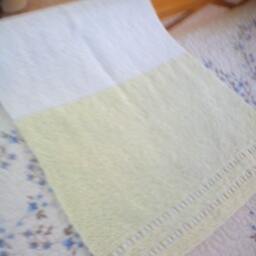 Blanket /Hand Knitted With Decorative Ribbon - thumbnail 2