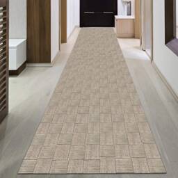 Handmade Gray Cotton Runner Rug, Hallway Stair Carpet