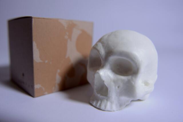 Small Skull Sculpture - image 1