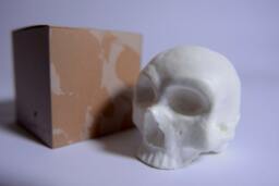 Small Skull Sculpture - thumbnail 1